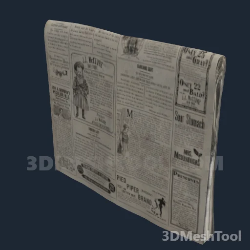 p_cs_newspaper_02x_noanim: foto do modelo no RedM (RDR2)