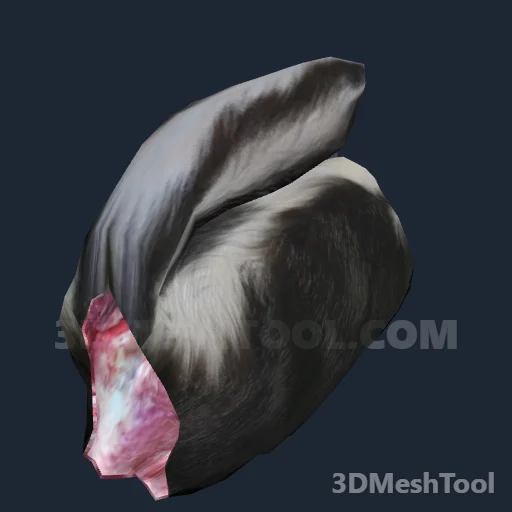 p_cs_pelt_med_skunk: foto do modelo no RedM (RDR2)
