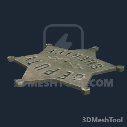 p_deputybadge01x - hash 0x273353E6 / 657675238: foto no RedM (RDR2)