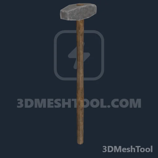 p_hangingsledgehammer01x: foto do modelo no RedM (RDR2)