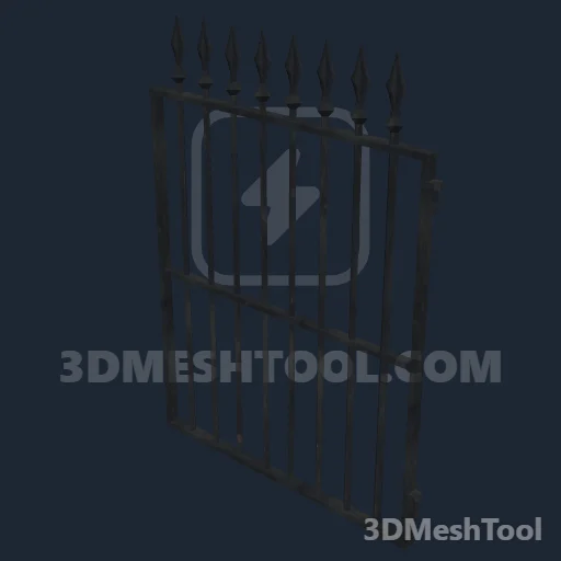p_metalgatestd01x - hash 0xB7C7002B / 3083272235: foto no RedM (RDR2)