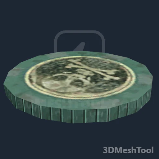 p_pokerchipgreen01x: foto do modelo no RedM (RDR2)