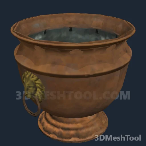 p_pot_plant_01f - hash 0xCB985D0F / 3415760143: foto no RedM (RDR2)