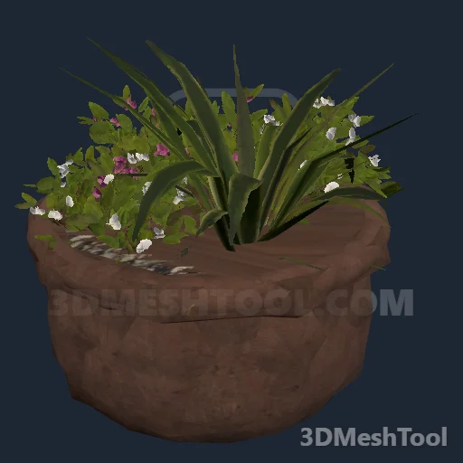 p_pot_plant_03b - hash 0x2B9D1A7F / 731716223: foto no RedM (RDR2)