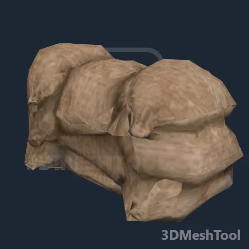 p_sandbagcover02ax - hash 0x25F918B4 / 637081780: foto no RedM (RDR2)