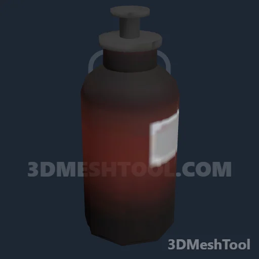 p_shopbottlesmall01x - hash 0xC1B002B0 / 3249537712: foto no RedM (RDR2)