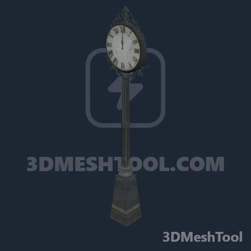 p_streetclock01x - hash 0x18ADB6BE / 414037694: foto no RedM (RDR2)