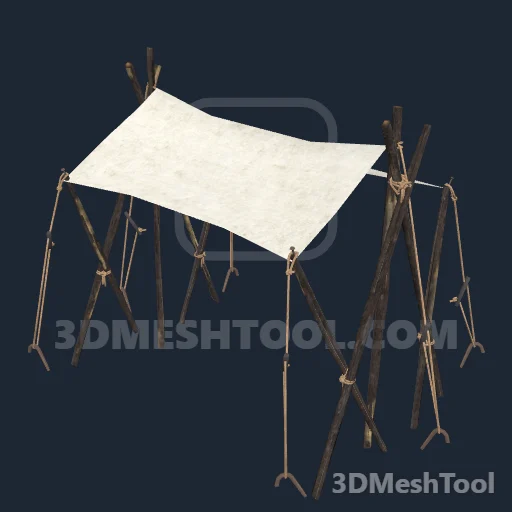 p_tent_leento02x - hash 0x20E1BDF1 / 551665137: foto no RedM (RDR2)