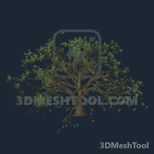 p_tree_blue_oak_01 - hash 0x58F52FF3 / 1492463603: foto no RedM (RDR2)
