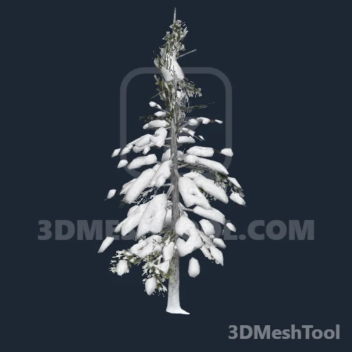 p_tree_douglasfir_snow_03a - hash 0xBFBB50EF / 3216724207: foto no RedM (RDR2)