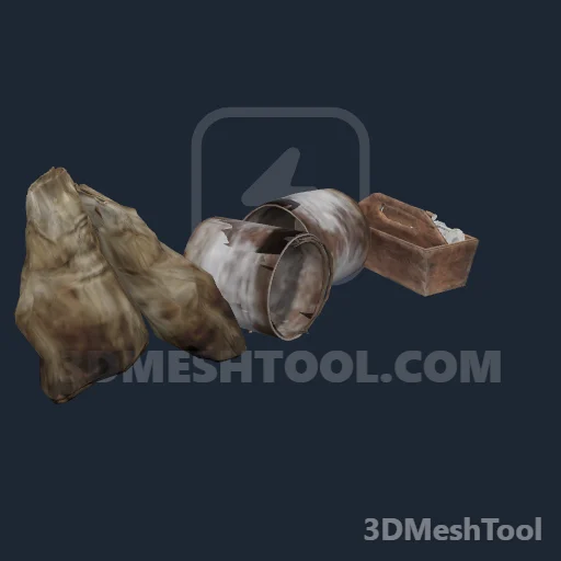p_veh_pirogue01x_b - hash 0xEFAE3574 / 4021171572: foto no RedM (RDR2)
