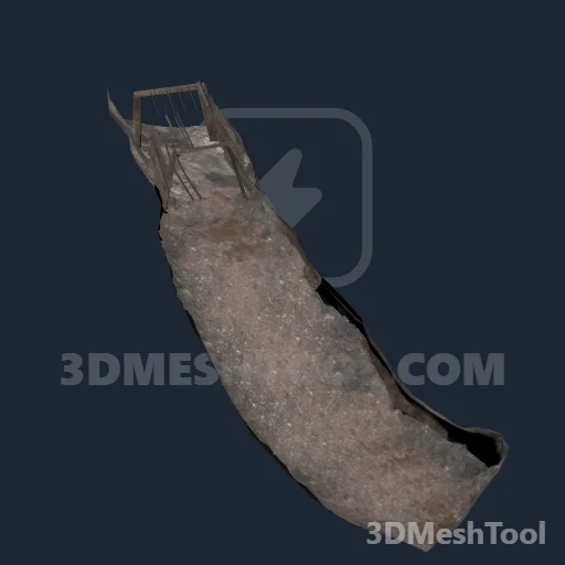 reg_bgv_m_05_mine_entrance_lod: foto do modelo no RedM (RDR2)