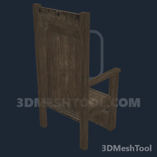 s_electricchair01x: foto do modelo no RedM (RDR2)