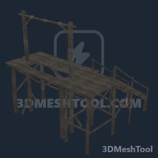 s_gallowsstairs_03x: foto do modelo no RedM (RDR2)