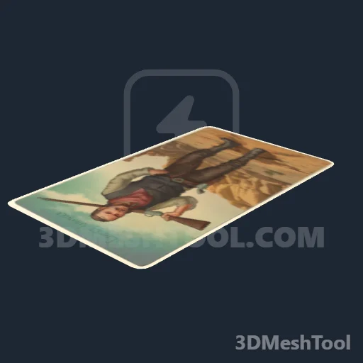 s_inv_cigcard_gun_10x: foto do modelo no RedM (RDR2)