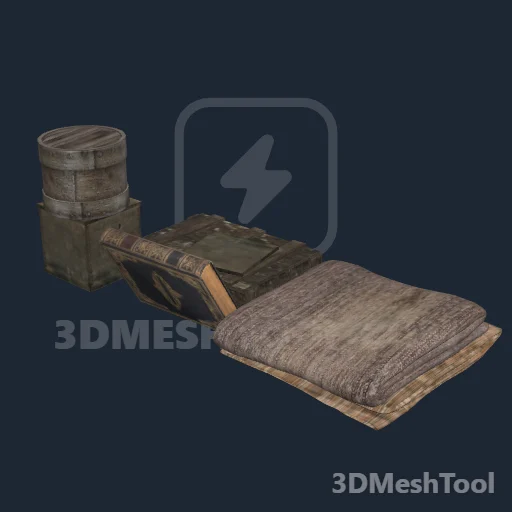 s_lootablebedchest_a: foto do modelo no RedM (RDR2)