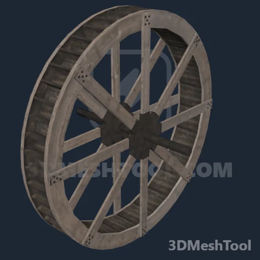 s_strwaterwheel: foto do modelo no RedM (RDR2)