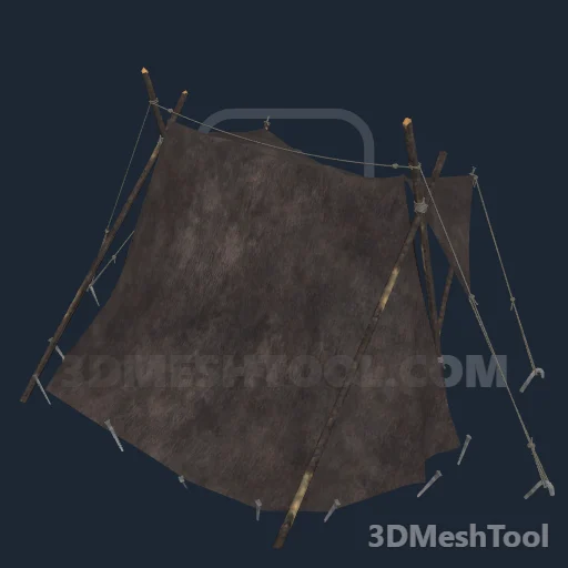 s_tentbison01x - hash 0x1CD71407 / 483857415: foto no RedM (RDR2)