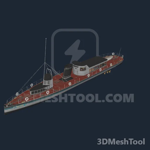 turbineboat - hash 0xE1FE4FD4 / 3791540180: foto no RedM (RDR2)