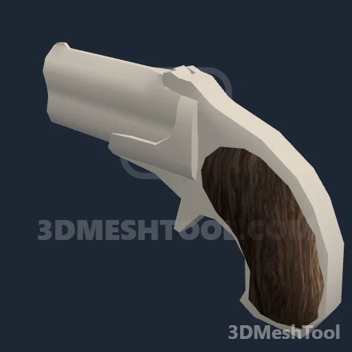 w_dis_pistol_derringer01: foto do modelo no RedM (RDR2)