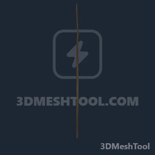 w_melee_fishingpole03: foto do modelo no RedM (RDR2)
