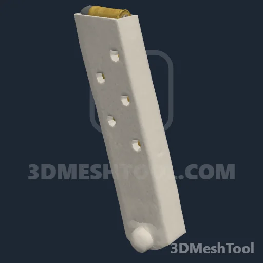 w_pistol_semiauto01_clip - hash 0x6D5A4A07 / 1834633735: foto no RedM (RDR2)