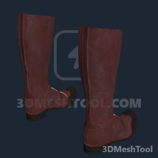 CLOTHING_F_R3_O4_BOOTS_000: foto do modelo no RedM (RDR2)
