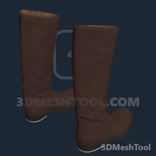 CLOTHING_HL_PLAYER_BOOT_004_1: foto do modelo no RedM (RDR2)