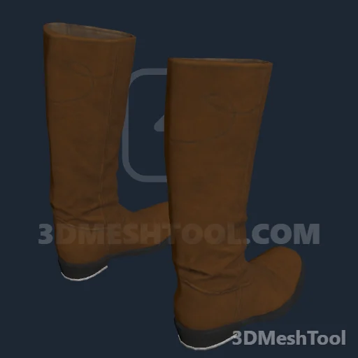 CLOTHING_HL_PLAYER_BOOT_004_7: foto do modelo no RedM (RDR2)