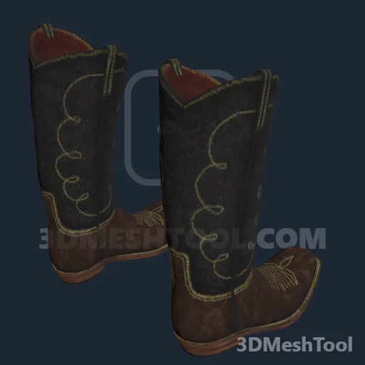 CLOTHING_HL_PLAYER_BOOT_005_1 - hash 0x3389C841 / 864667713: foto no RedM (RDR2)