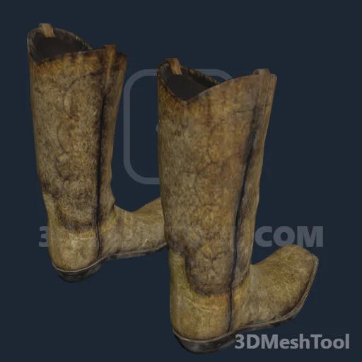 CLOTHING_HL_PLAYER_BOOT_005_10 - hash 0xEC5B758D / 3965416845: foto no RedM (RDR2)
