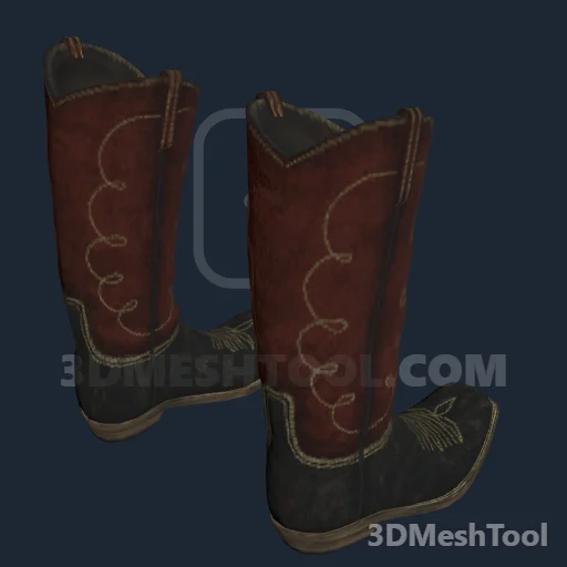 CLOTHING_HL_PLAYER_BOOT_005_2 - hash 0x2242A5B3 / 574793139: foto no RedM (RDR2)