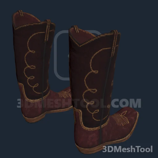 CLOTHING_HL_PLAYER_BOOT_005_4: foto do modelo no RedM (RDR2)