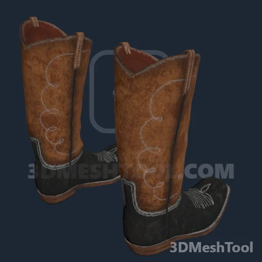CLOTHING_HL_PLAYER_BOOT_005_6 - hash 0x7DC9DCC0 / 2110381248: foto no RedM (RDR2)