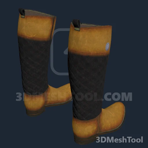 CLOTHING_HL_PLAYER_BOOT_008_2: foto do modelo no RedM (RDR2)