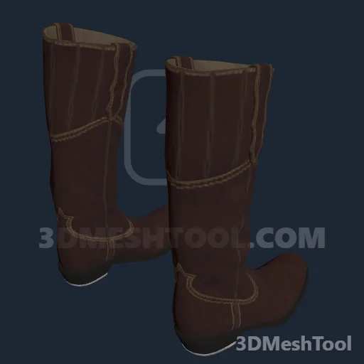 CLOTHING_HL_PLAYER_BOOT_010_2: foto do modelo no RedM (RDR2)