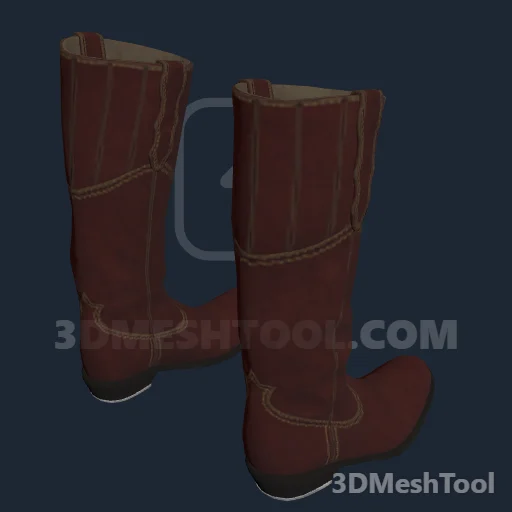 CLOTHING_HL_PLAYER_BOOT_010_4: foto do modelo no RedM (RDR2)