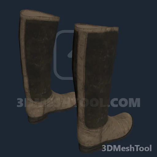 CLOTHING_HL_PLAYER_BOOT_012_3 - hash 0x65869B8F / 1703320463: foto no RedM (RDR2)