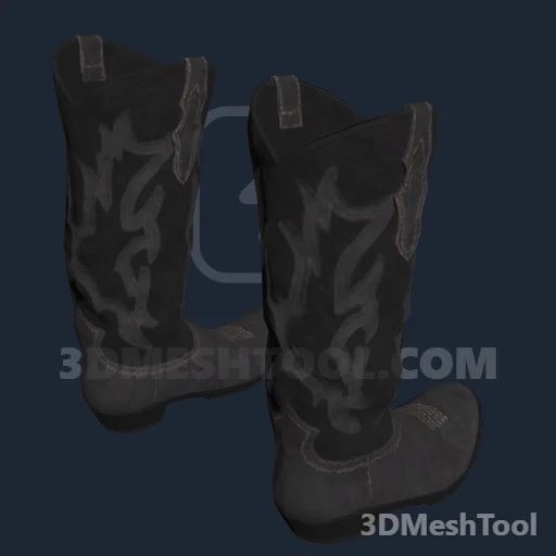 CLOTHING_HL_PLAYER_BOOT_015_4: foto do modelo no RedM (RDR2)