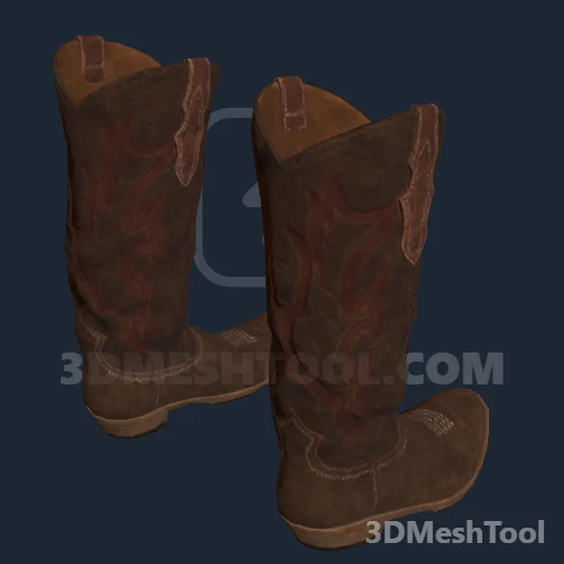 CLOTHING_HL_PLAYER_BOOT_015_6: foto do modelo no RedM (RDR2)
