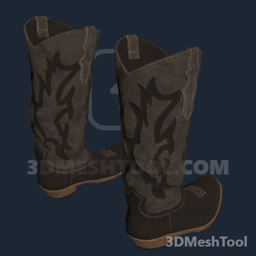 CLOTHING_HL_PLAYER_BOOT_015_7: foto do modelo no RedM (RDR2)
