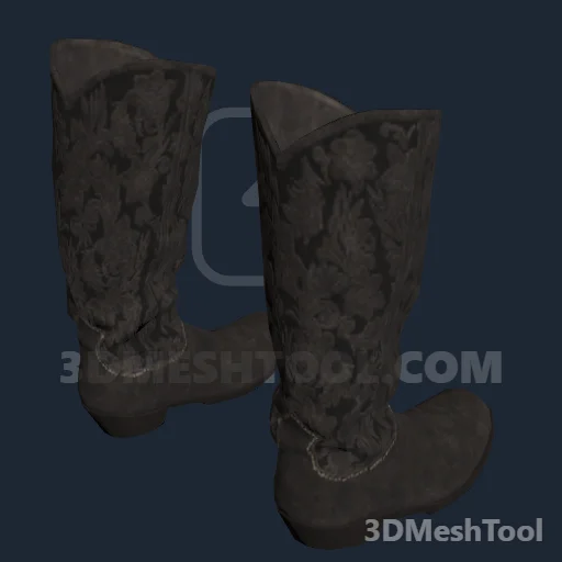CLOTHING_HL_PLAYER_BOOT_016_1 - hash 0x257D9CE3 / 628989155: foto no RedM (RDR2)