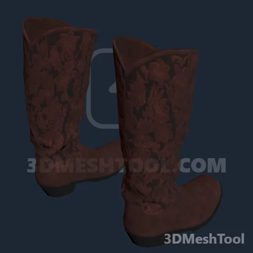 CLOTHING_HL_PLAYER_BOOT_016_4: foto do modelo no RedM (RDR2)