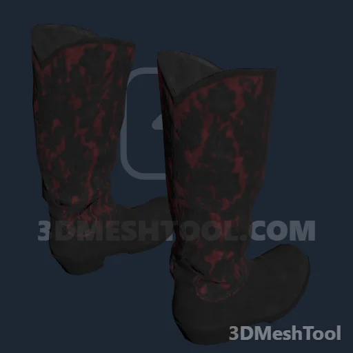 CLOTHING_HL_PLAYER_BOOT_016_5: foto do modelo no RedM (RDR2)