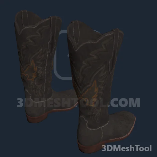 CLOTHING_HL_PLAYER_BOOT_025_10: foto do modelo no RedM (RDR2)