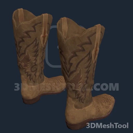 CLOTHING_HL_PLAYER_BOOT_025_8: foto do modelo no RedM (RDR2)