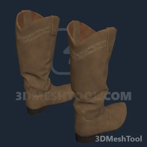 CLOTHING_HL_PLAYER_BOOT_026_6: foto do modelo no RedM (RDR2)