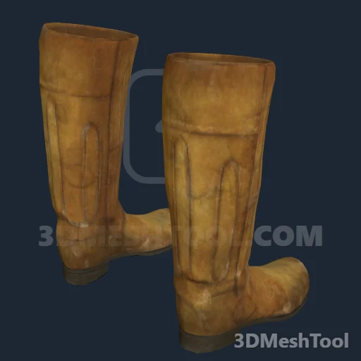 CLOTHING_HL_PLAYER_BOOT_032_4: foto do modelo no RedM (RDR2)