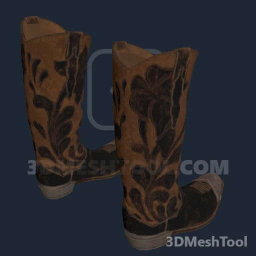 CLOTHING_HL_PLAYER_BOOT_037_1: foto do modelo no RedM (RDR2)