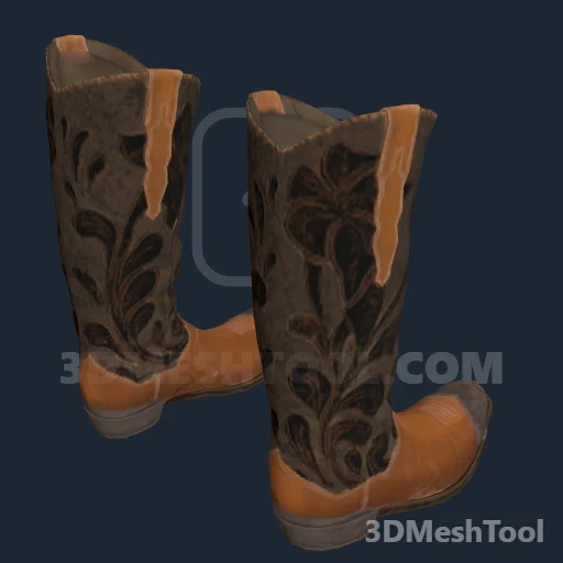 CLOTHING_HL_PLAYER_BOOT_037_10 - hash 0x3E136C5F / 1041460319: foto no RedM (RDR2)